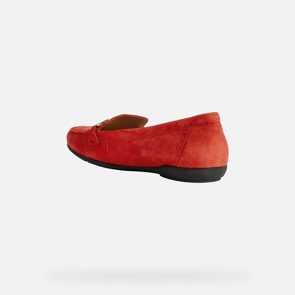 Mocassins Geox Senhora Vermelhas - Annytah - UCDAS8327